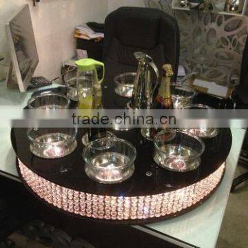 Black Lazy Susan/black Dining Lazy Susan photo-2