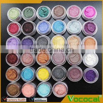 30 Colors Tiny Warmer Glitter Shimmer Shining Pearl Highlighting Eyeshadow Pigments Set Makeup Cosmetic Eye Shadow photo-6