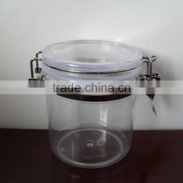 250ml Bpa fee factory bottom price plastic airtight container