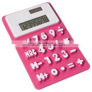 High quality silicone calculator /digital calculator