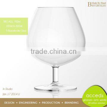 Personalized Insulated Wholesale Heat Resistant Wine Glass Cup photo-3