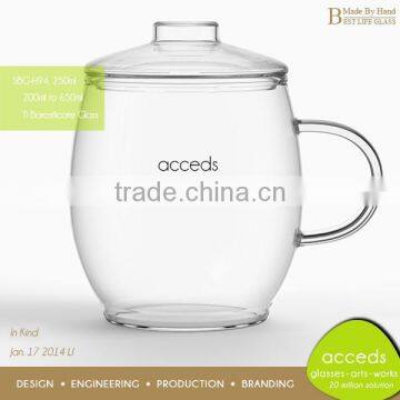 Crystal Personalized Clear Glass Hand Blowing Beer Mug photo-6