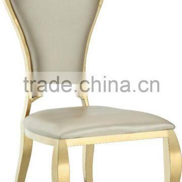 Luxury High Quality New Design Stainless Steel Dinning Chairs A02-2G photo-3