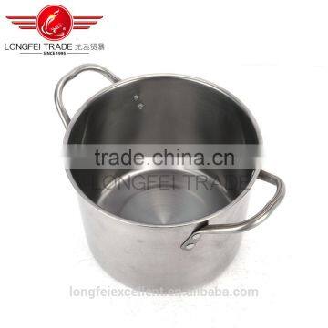 Factory Stocked Wholesale Stainless Steel Soup Boilling Pot Set/cooking Pot Set photo-5