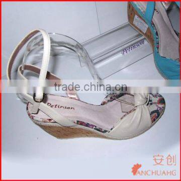 Acrylic Sandal Shoe Store Display Stand Forms Inserts photo-3