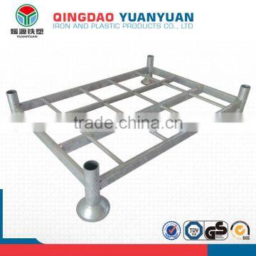 High quality metal tray mobile storage shelf post steel tire warehouse heavy duty pallet rack