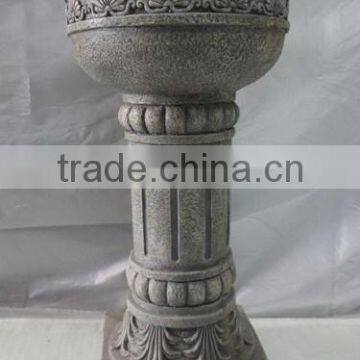 Fiberstone garden urn planter for wholesale