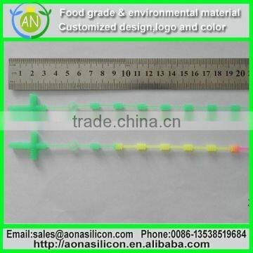 BPA Free Promotional Silicone Necklace Wholesale Food Grade Silicone Necklace Wholesale