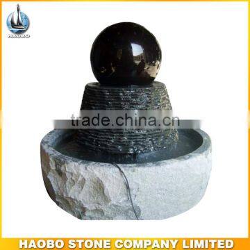 Outdoor Garden Granite Ball Fountain