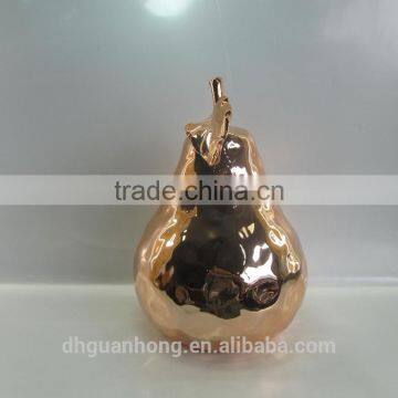 Wholesale Ceramic Pear Ornaments for Candy Container photo-6