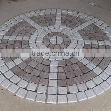 PFM cubic stone / garden landscape stone / tumbled driveway interlocking granite paving stone