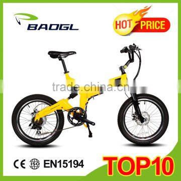 20 inch electric folding bike mountain electric bike full suspension mountain electric bike
