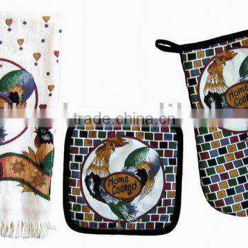 3pcs Kitchen Textile Sets