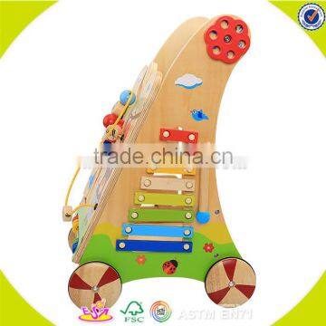 Wholesale Fashion Kids Wooden Toy Walker Popular Children's Wooden Toy Walker W16E034 photo-2