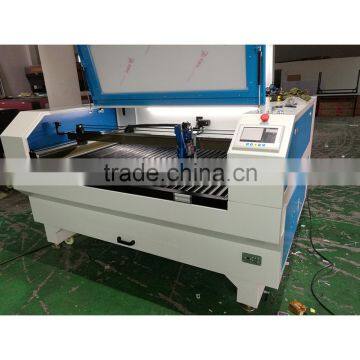 130W 1390 Metal and Non Metal CO2 Laser Cutting Machine With RECI S6, Autofeeder, Chiller photo-2