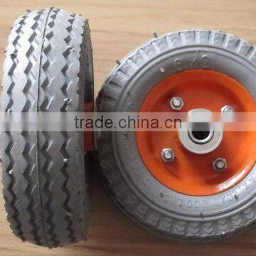 6inch Grey rubber wheel 6x2