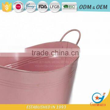 17 Inch Iron Metal Garden Ice in a Bucket Drink Party Tub photo-4