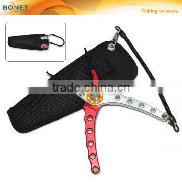 SFI0005P Saltwater Fishing Pliers With Aluminum Handles and Stainless Steel Jaws Cutter for Super Braided Mono Fluorocarbon Line