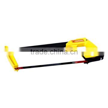 Square Tube Yellow Aluminium Alloy Handle Switch Hacksaw Frame Types