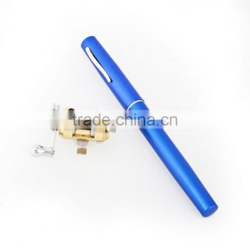 JT5-A The Pen Fishing Rod With Blue Color + Fishing reel