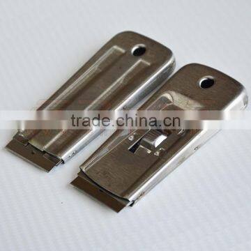 pocket scraper stainless steel scraper/kitchen metel scraper from China