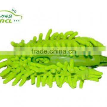 Folding 100% Polyester Chenille Car Brush , Microfiber Car Cleaning Brush photo-3