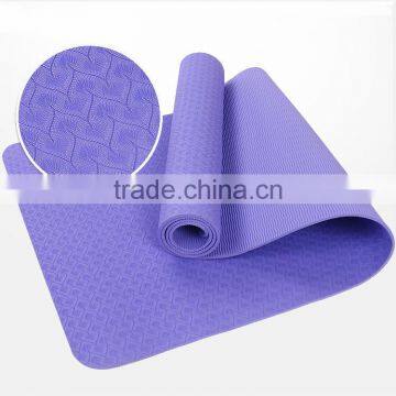 Wholesale ECO Custom Label Anti-slip TPE Yoga Mat For Fitness photo-4
