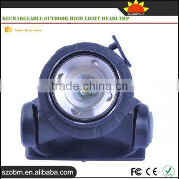 XP-E Led Headband Outdoor Light 350Lm 3 Mode Waterproof Rechargeable Head Lamp photo-4