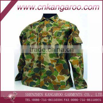 military Camouflage Army uniform, combat garment