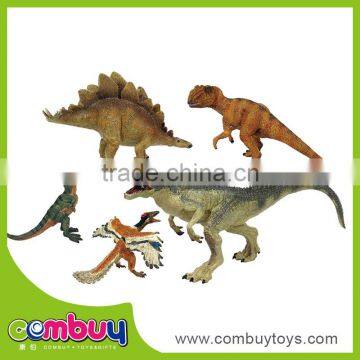 Good quality cartoon animal set toy soft dinosaur king games