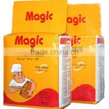 Instant and Active High or Low Sugar Dry Yeast 500g/bag photo-3