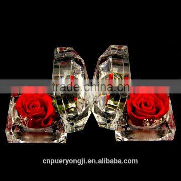 Ring Box Mulit Color Cheap Preserved Rose Flower photo-4