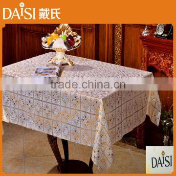 Waterproof dining table covers stain resistant tablecloth vinyl tablecloths wholesale