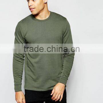 Sweat Shirt with Split Hem