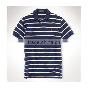 men's yarn-dyed polo shirts,100%cotton yarn-dyed men's short sleeve polo shirt with 3 buttons