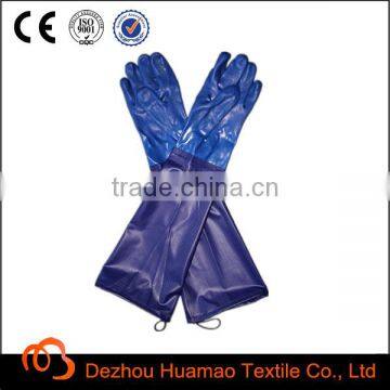 long sleeve Pvc coated Work Gloves Safety Gloves