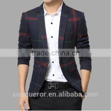 Grid Window Pane Man Suit.BSPL0631 photo-2