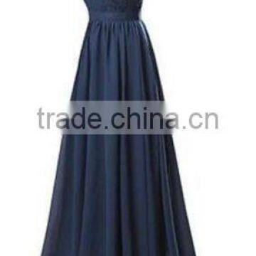 Long Chiffon Gown Bridesmaid Dress Formal Evening Cocktail Party Prom Dress photo-3