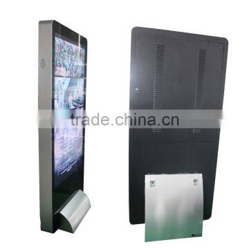 65inch digital totem advertising network lcd ad screen