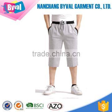 100% Cotton warmup Pants Hot Gym Men Shorts Custom Fashion Running Short pants