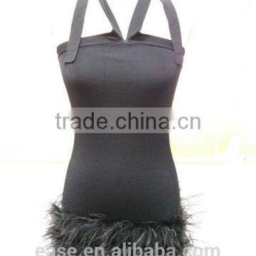 Top Grade Best Sell Fashion Pure Color Lady Thick Sweater photo-2