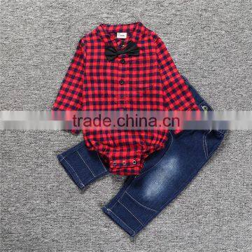 S17549A Fashion Gentleman Boy Suits Summer Hot Style Boys Clothes Set photo-5