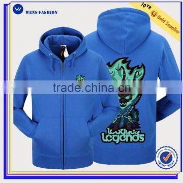 Factory Wholesale Fitness Hoodie Girl Full Zipper Hoodie Jacket Embroidered Hoodie