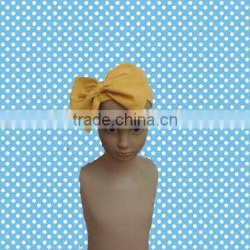 Baby Girls Cute Hair Bands Boutique Children Pure Cotton Headbands With Big Bowknot Wholesale Cheap Hair Bow Children Hairbands photo-2