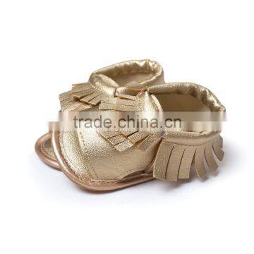 Artificial Leather Fringed Baby Summer Sandals, Hard Sole Baby Summer Sandals photo-4