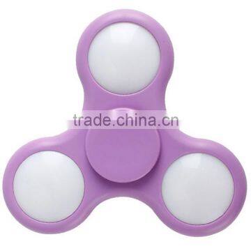 2017 Best Selling Fast Bearings Ball Light Hand Spinner, Lighting Fidget Hand Spinner Toy photo-3