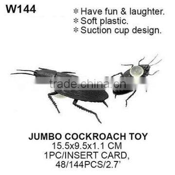 kid jumbo plastic cockroach trick toy