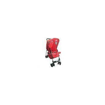 New Design Red Baby Buggy Strollers With Three Position Adjustable Backrest