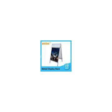 A-frame Poster Stand Small W / Double Sided Graphics  metal display