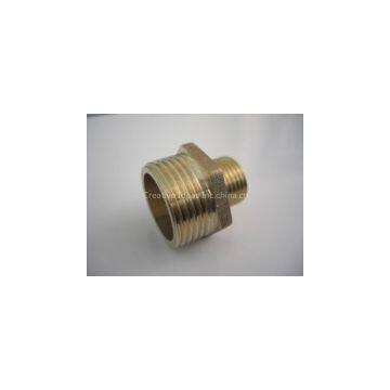Factory Direct Brass thread reducer  NTP from China Brass nipple connector